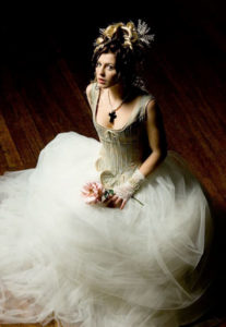 Seated Bride Corset