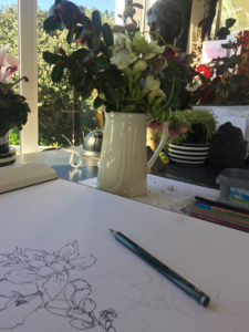 Flower Vase Sketch