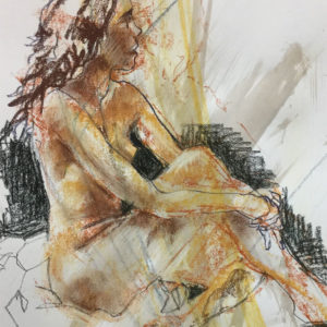 Seated Nude Drawing
