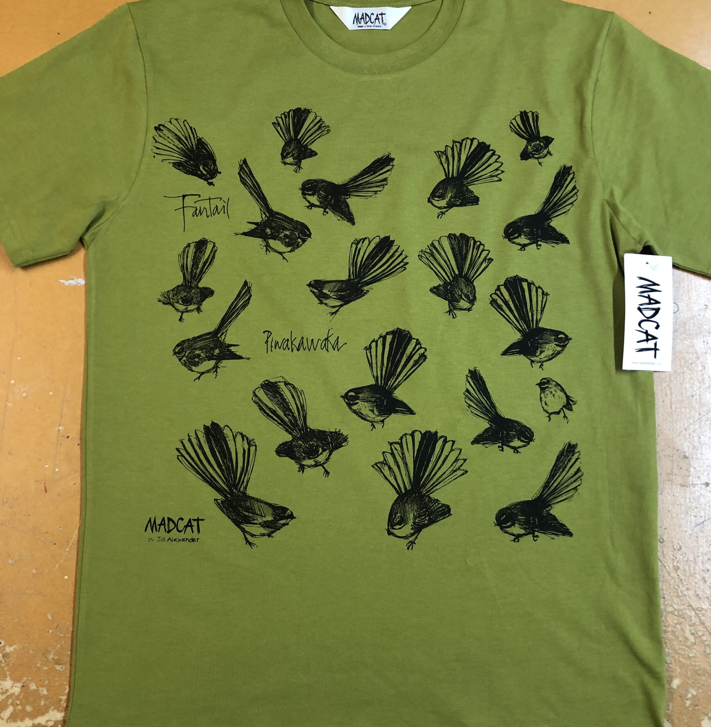 Fantail / Piwakawaka Classic T shirt - Image 2